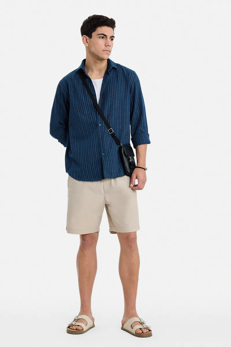 Regular Fit Stripes Shirt - Image 6