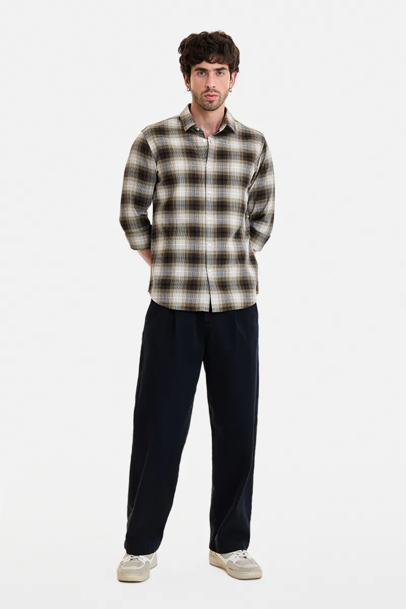 Slim Fit Checks 100% Cotton Shirt - Image 2