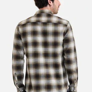 Slim Fit Checks 100% Cotton Shirt - Image 4