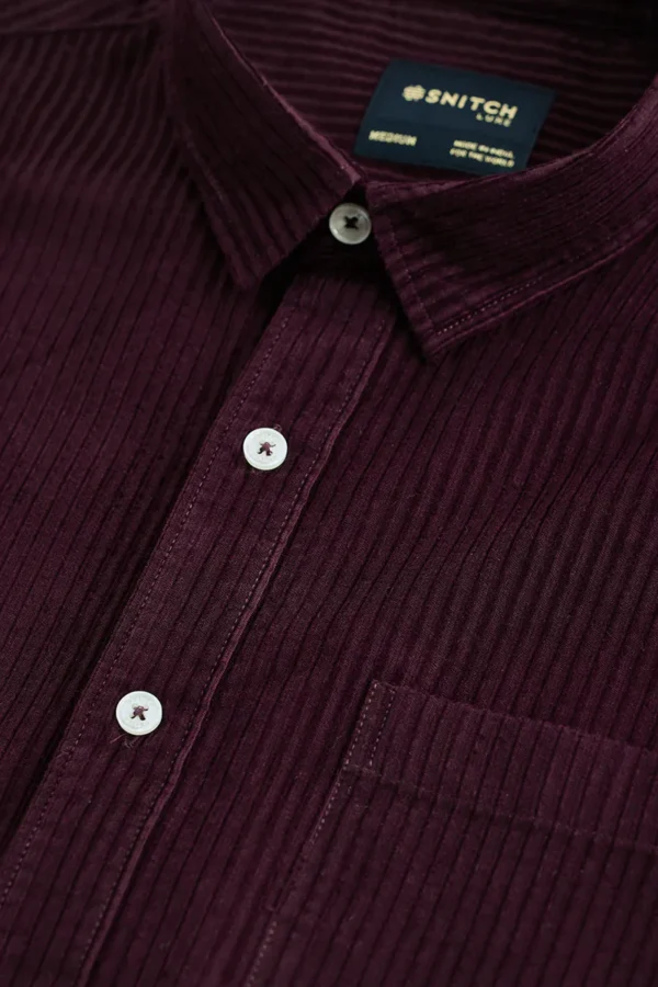 100% Cotton Corduroy Luxe Shirt