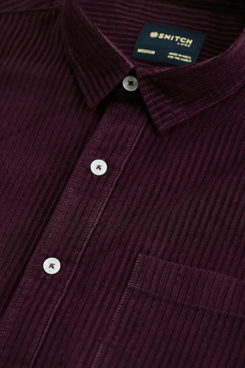 100% Cotton Corduroy Luxe Shirt - Image 3