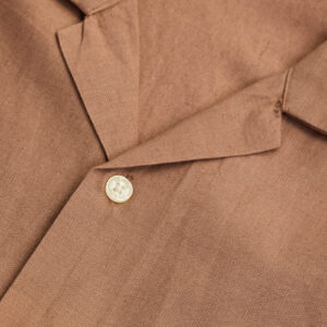 Linen Blend Box Fit Ombre Shirt - Image 2