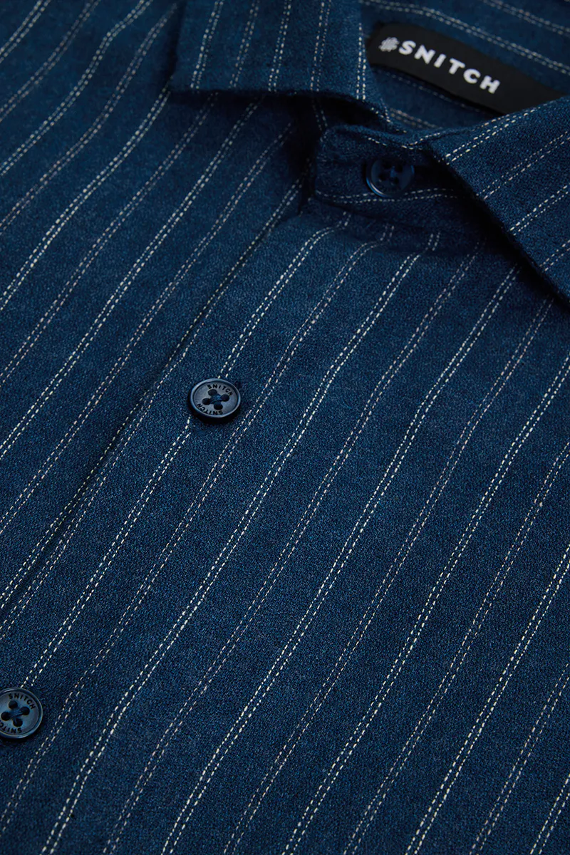 Regular Fit Stripes Shirt - Image 2